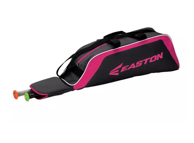Easton Black/Pink Softball Baseball Bat Bag 36” w/Shoulder Strap/Fence Hook