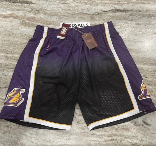 Mitchell & Ness LA Lakers 09 Fadeaway Swingman Basketball Shorts Men’s Size XXL. 

New with Tags