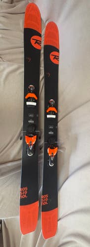 Unisex Powder 172 cm Rossignol Super 7 Skis With Bindings (Used)