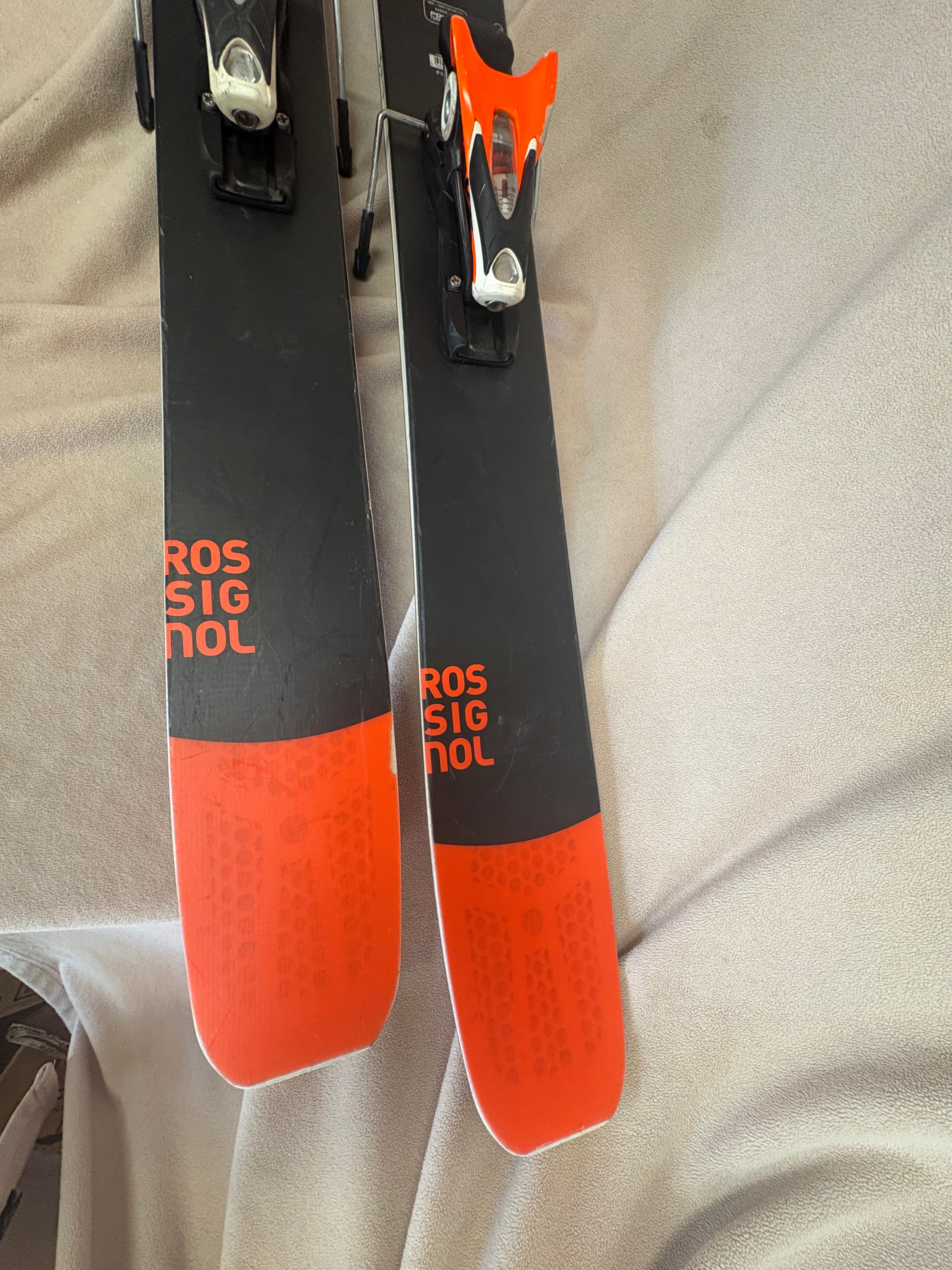 Rossignol Sin 7 172 cm Skis With Bindings 98 underfoot(Used