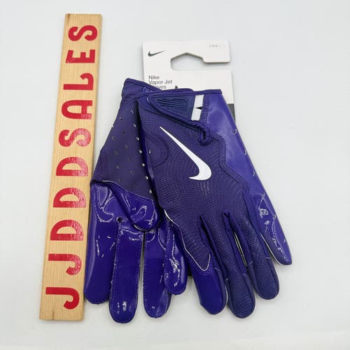 Nike Vapor Jet 8.0 NFL Football Gloves Purple HF0315-517 Men’s Size Large NWT $65

New With Tags
