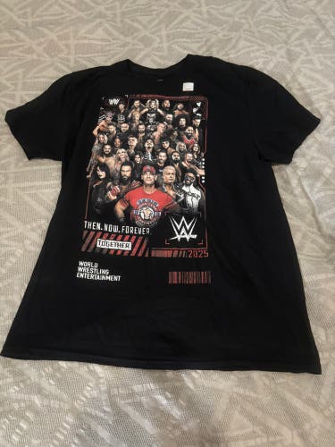 WWE Raw 2025 I Was There Short Sleeve Shirt Adult Large New