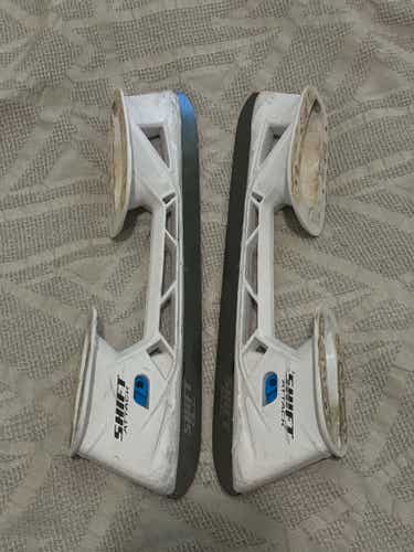 True Shift Attack Goalie Skate Holders & Steel, Senior Size 10