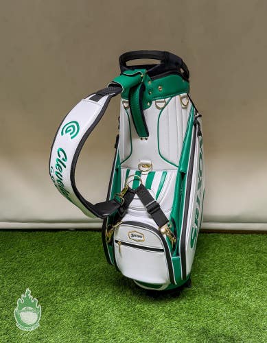 New 2026 Srixon Golf SRX Tour Staff Bag Limited Masters Green/White No Rainhood