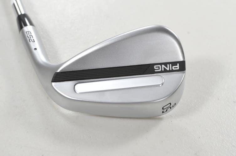 Ping S259 Chrome 50*-12 Wedge Black Dot AWT 3.0 Stiff Flex Right Steel #218373