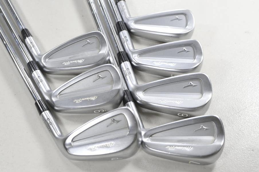 Mizuno Pro S-3 4-PW Iron Set KBS $-Taper 120 Stiff Flex Right
