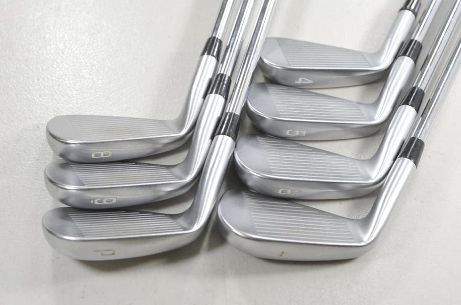 Mizuno Pro S-3 4-PW Iron Set KBS $-Taper 120 Stiff Flex Right