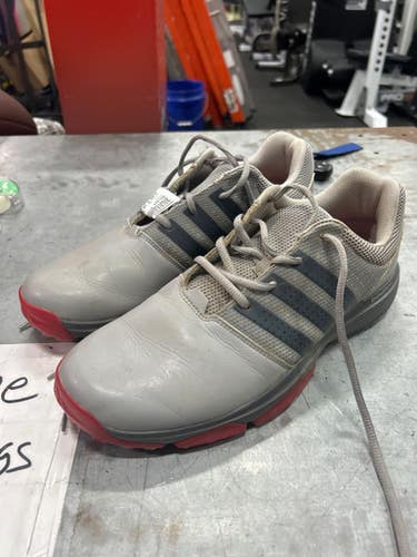 Used Adidas BOUNCE Mens Golf Shoes Grey Senior 10.5 11337-S000490655