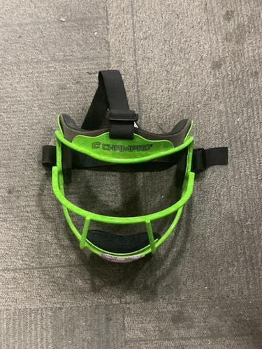 Used Champro FIELDERS MASK BB/SB Fielders Mask Green SM 11614-S000239175