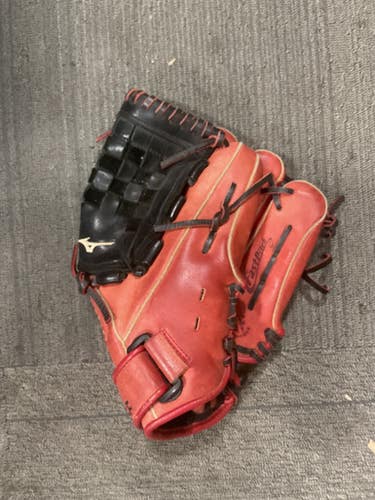 Used Mizuno MVP PRIME BB/SB Glove RH Throw Red 12" 11614-S000239162