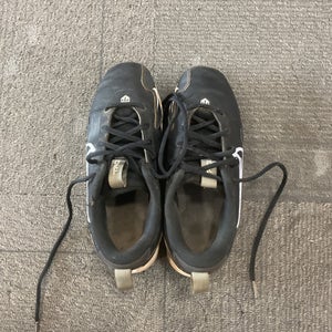Used Nike TROUT BB/SB Cleats Black Junior 04.5 11614-S000239141