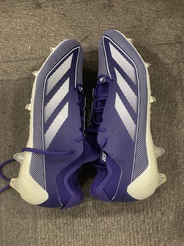 Used Adidas Adult FB Cleats Purple Senior 12.5 11614-S000239144