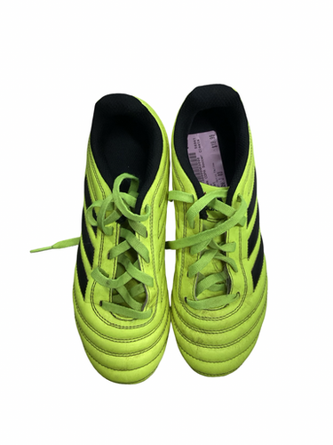 Used Adidas Soccer Cleats Optic Yellow Junior 03 11613-S000185077