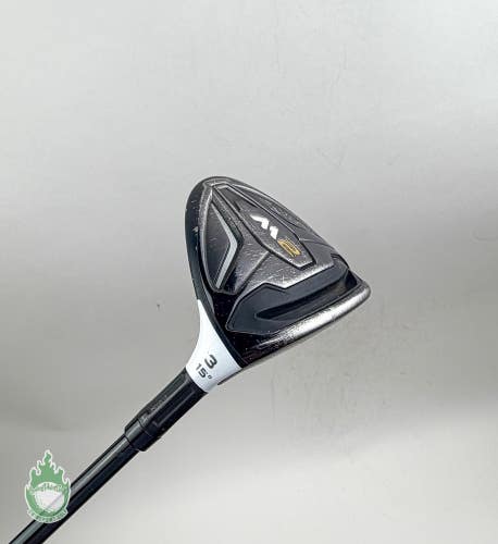 Right Handed TaylorMade M2 Fairway 3 Wood 15* 65g Stiff Flex Graphite Golf Club