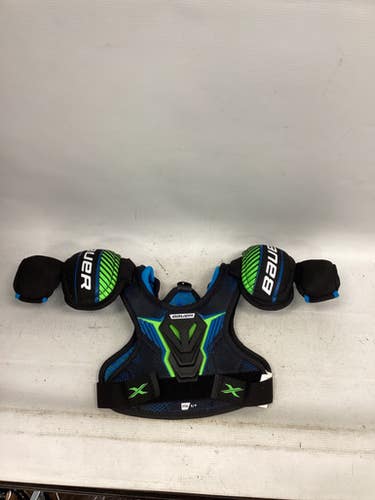 Used Bauer X YOUTH SHOULDERS Youth Shoulder Pads SM 11851-S000048416