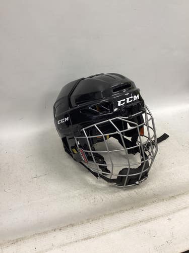 Used CCM FL3DS YOUTH Helmet Cage Combo Black SM 11851-S000048409