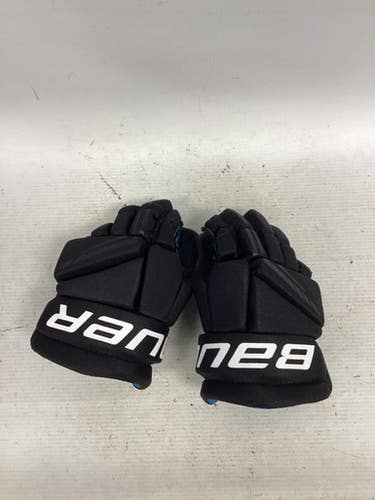 Used Bauer X GLOVES YOUTH Youth Gloves Black 8" 11851-S000048411