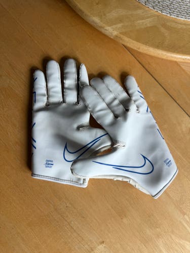 White Large Adult Nike Gloves (Used)
