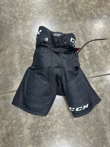 Black Junior Medium CCM JetSpeed FT350 Hockey Pants (Used)