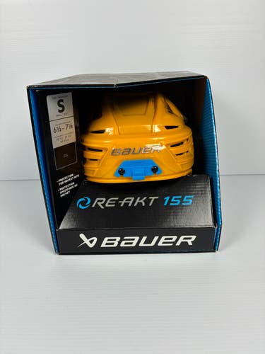New Small Bauer Re-Akt 155 Helmet - Gold