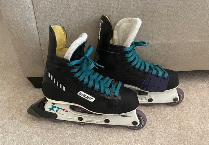Bauer ZT,7 Inline Skates Regular Width Size 7 (Used)