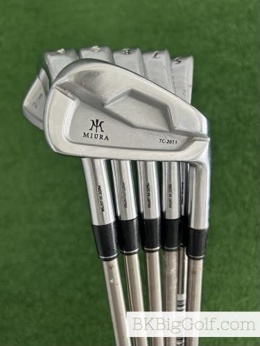 Miura TC-201 Forged Iron Set 5-P / Accra iSeries 115 Stiff