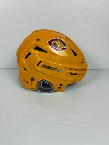 Like New Medium Bauer Re-Akt 155 Helmet - Gold