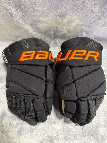 Black Bauer Vapor X Gloves 12" (Used)