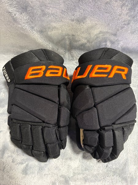 Black Bauer Vapor X Gloves 12" (Used)