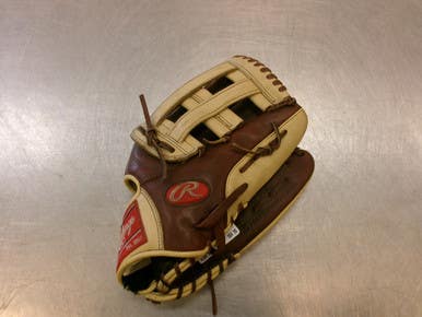 Used Rawlings GG ELITE BB/SB Glove RH Throw Brown 12 3/4" 11339-S000203594