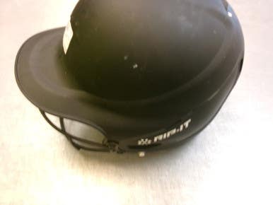 Used RIP-IT HELMET W/ MASK Batting Helmet w/Mask Black MD 11339-S000203810