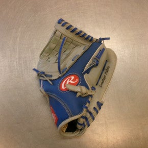 Used Rawlings FL11GR BB/SB Glove RH Throw Royal Blue 11" 11339-S000203805
