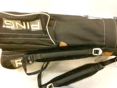 Used Ping STAND BAG Mens Stand Bag Black 11339-S000203756