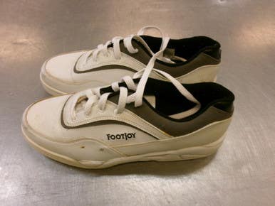 Used Foot Joy Mens Golf Shoes White Senior 8.5 11339-S000203748