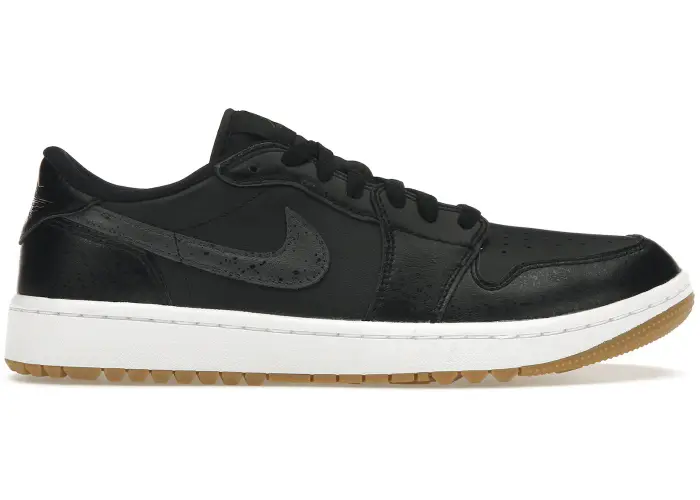 Size 8.5 - Jordan 1 Retro Low Golf Black Gum DD9315-005