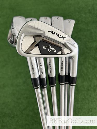 Callaway Apex 21 Forged Iron Set 5-P / NS Pro Modus Tour 105 Stiff