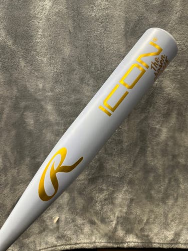 2026 Rawlings Icon Composite Bat BBCOR Certified (-3) 30 oz 33" (Used)