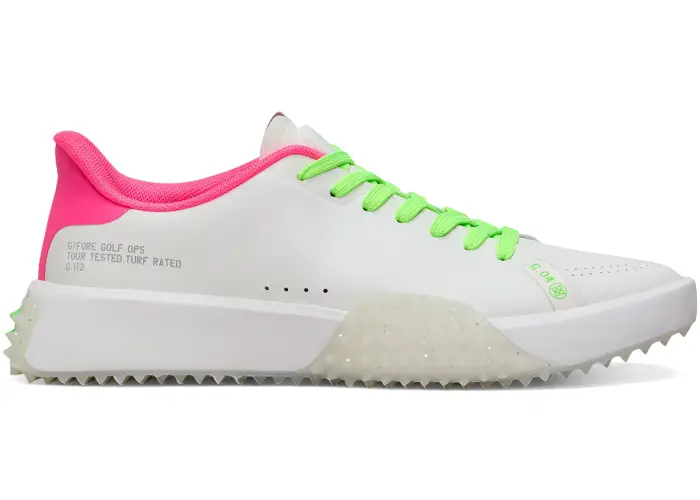 Size 7 - G/FORE G.112 Kiltie Golf Shoe Snow Multi Women's GLF000089-SNML
