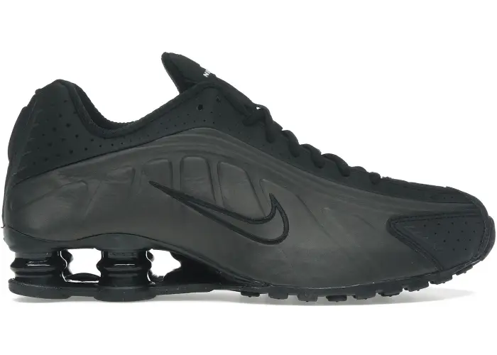 Size 10.5 - Nike Shox R4 Black Bright Crimson (NO BOX) HQ1988-001