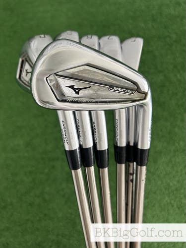 Mizuno JPX 921 Hot Metal Iron Set 5-P / Recoil F4 Stiff Graphite +1.5