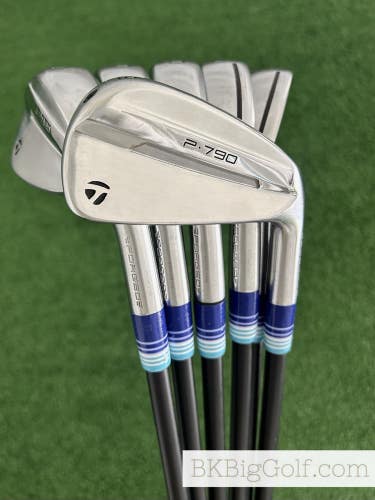 Taylormade P790 25 Forged Iron Set 5-P / KBS PGI 80 Stiff Graphite