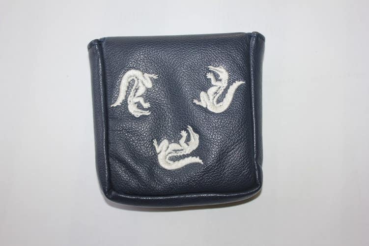 WINSTON COLLECTION EVERGLADES CLUB MALLET PUTTER HEADCOVER