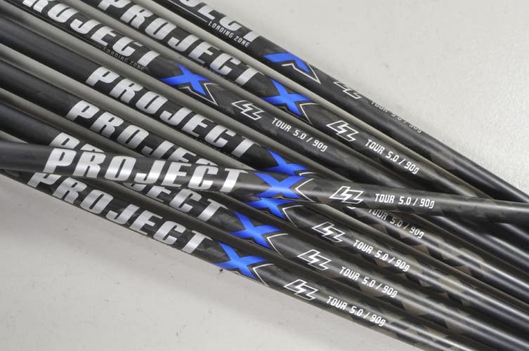 Project X LZ Tour 5.0 Senior Flex 90g 8pc Graphite Iron Shaft Set .355  # 221217