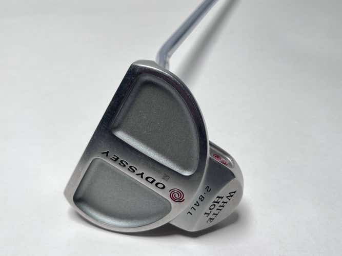 Odyssey White Hot 2-Ball Putter 34" SuperStroke Slim 3.0 Mens RH