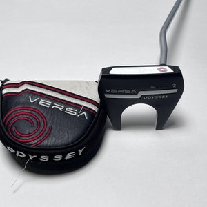 Odyssey Versa 7 Black White Black Putter 33" Mens RH HC