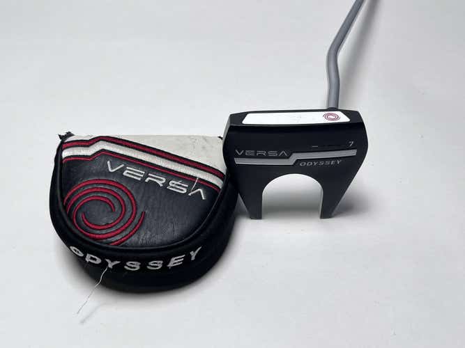 Odyssey Versa 7 Black White Black Putter 33" Mens RH HC