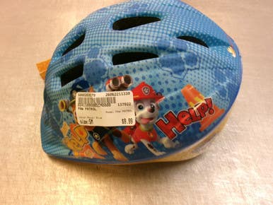 Used PAW PATROL Bike Helmet Royal Blue SM 11339-S000203579