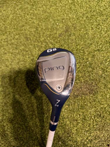 Ping G Le3 7 34* Hybrid, Ping ULT 250 Ladies Flex Shaft, RH