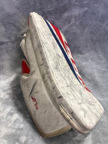 Blue Junior CCM EFlex 3.5 Goalie Gloves & Blockers Regular (Used)