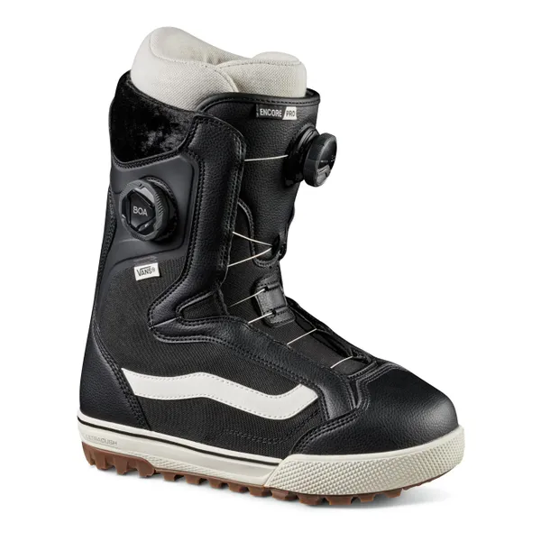NEW 2026 Vans Encore Pro Snowboard Boots Black/Marshmallow Women's Size 6.5